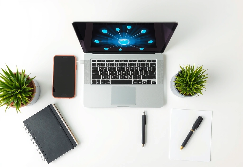 Modern professional workspace